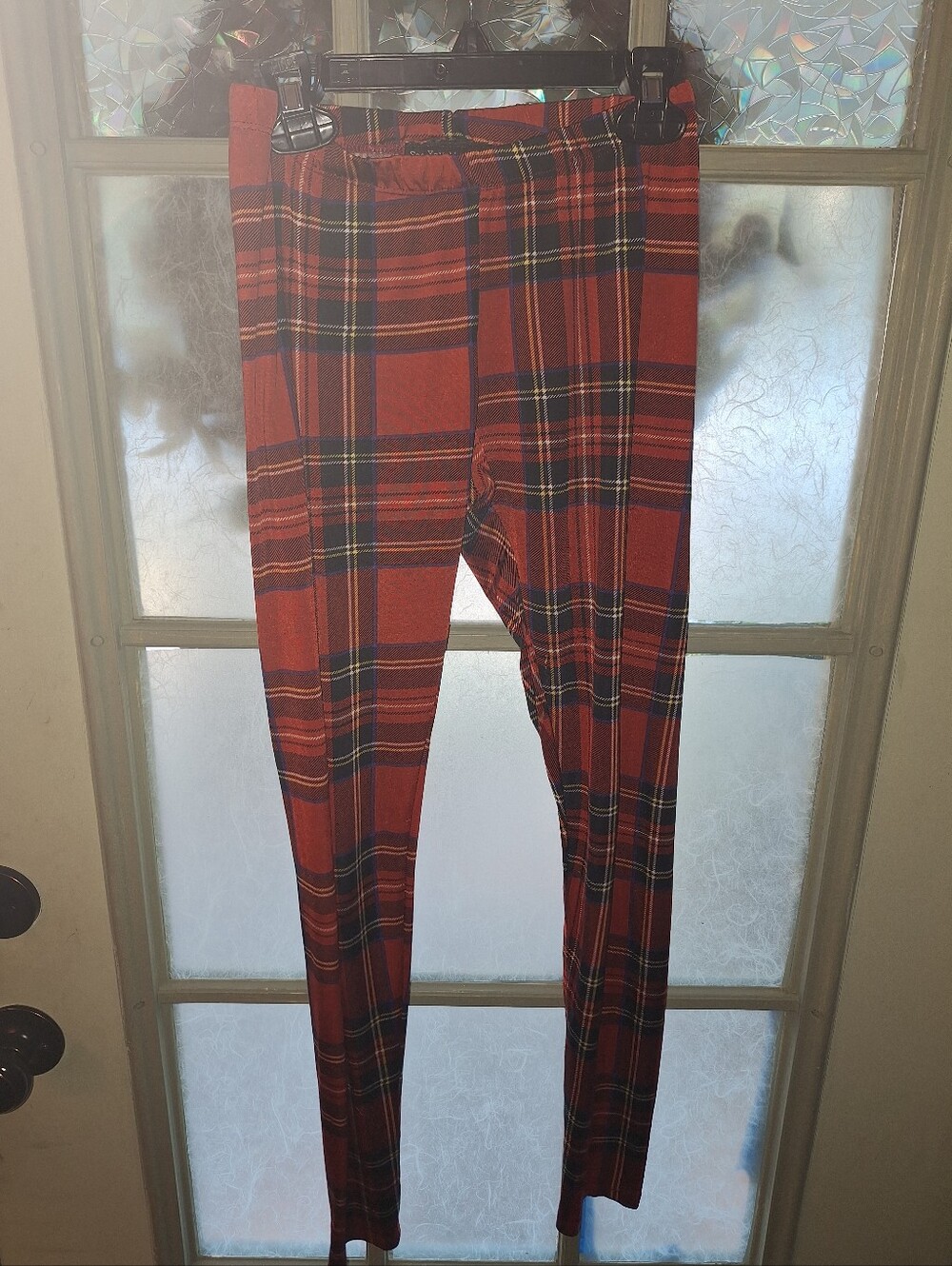 See You Monday Los Angeles Plaid Striped Business Dress Leggings"